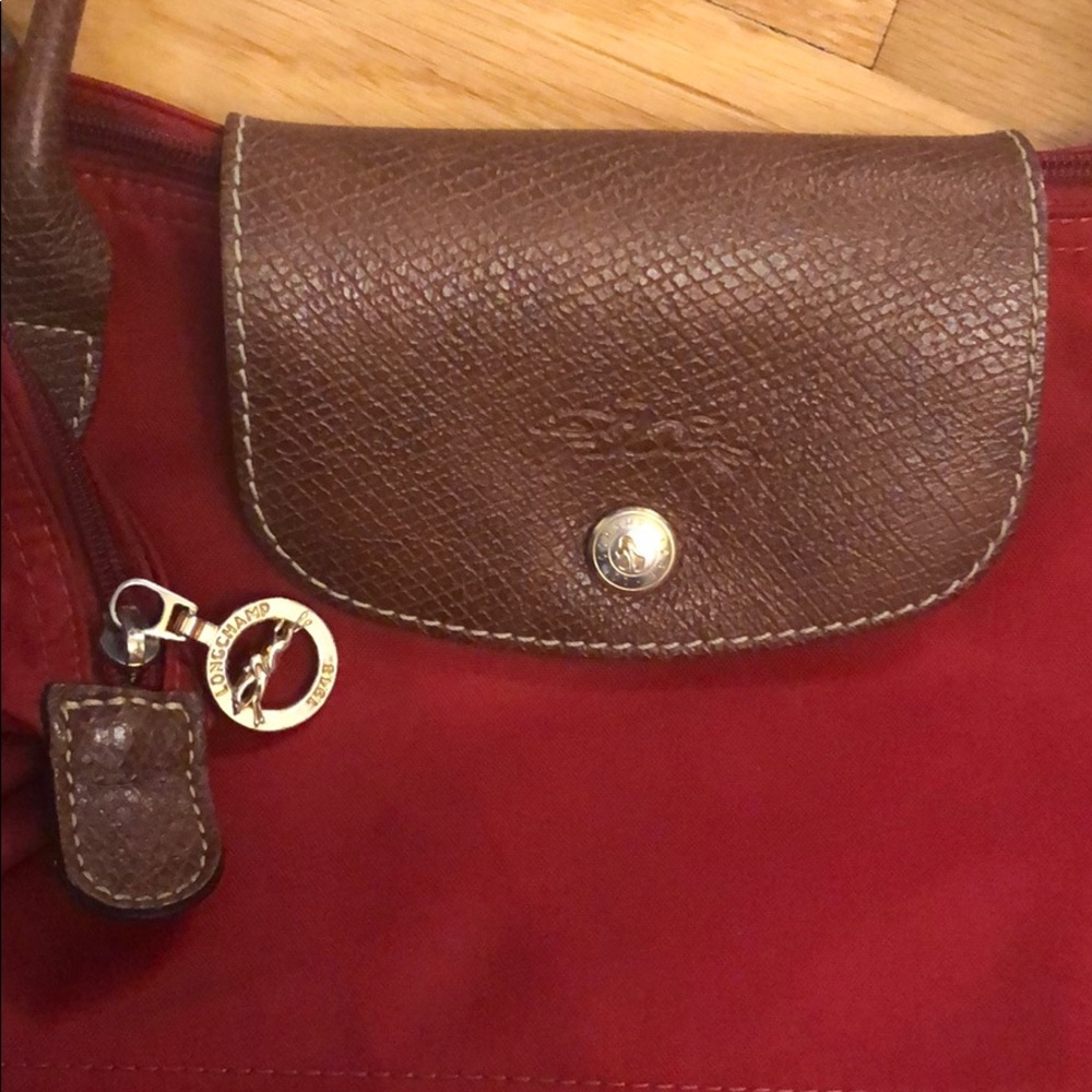 Longchamp Red Handbag - Picture 12 of 16